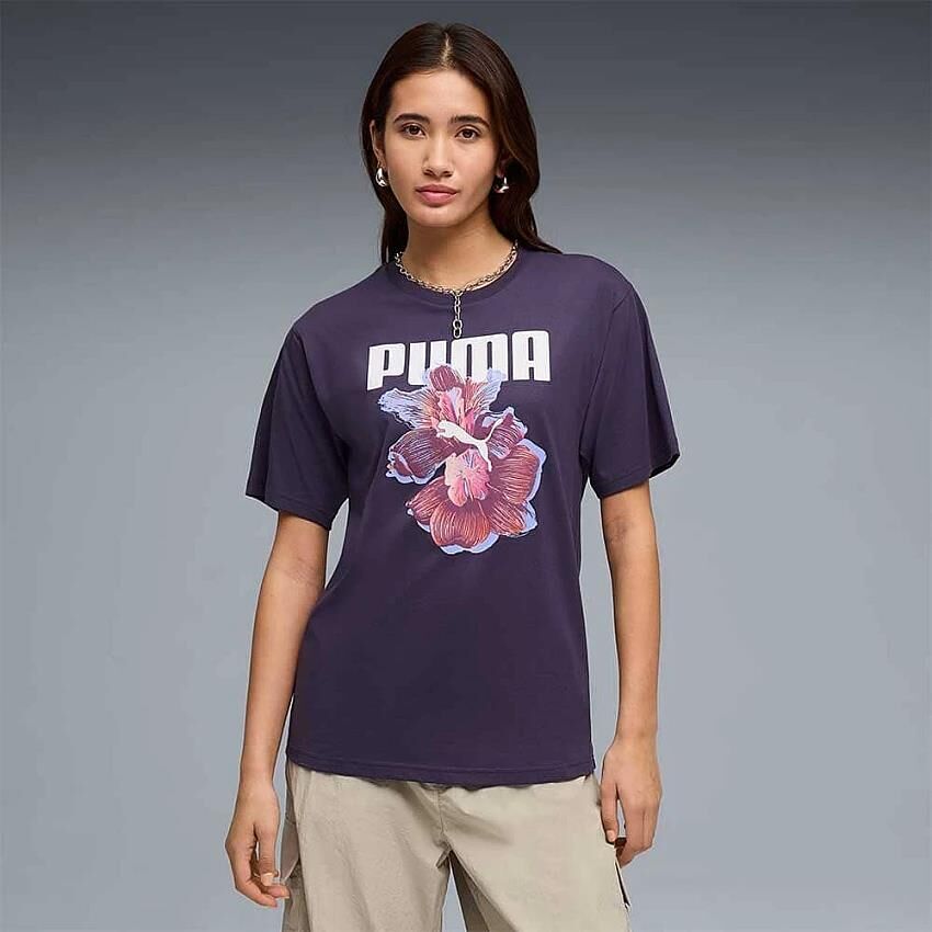 PUMA GRAPHICS RELAXED TEE BETTER KADIN KISA KOL T-SHIRT