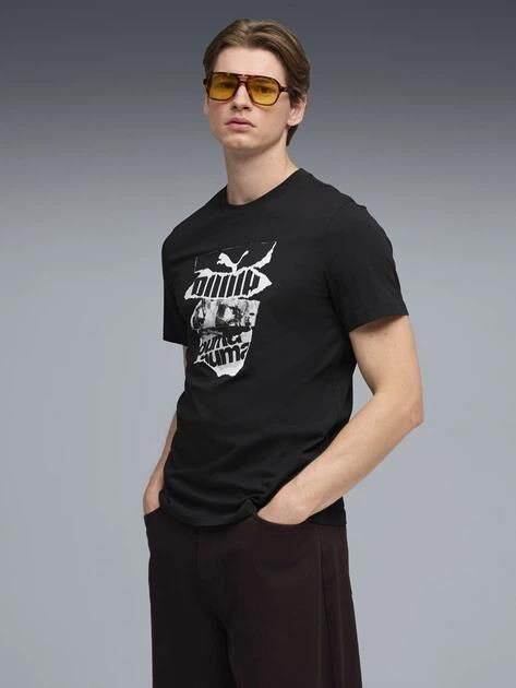 PUMA GRAPHIC TEE ERKEK KISA KOL T-SHIRT