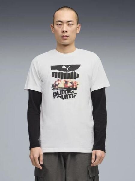 PUMA GRAPHIC TEE ERKEK KISA KOL T-SHIRT