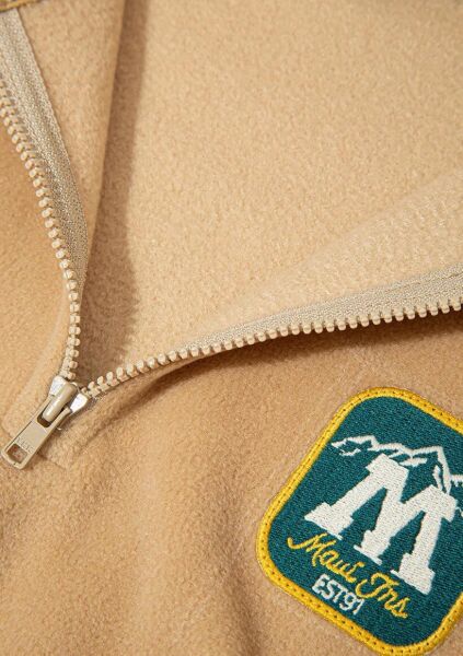 M ARMALI YARI FERMUARLI POLAR SWEATSHIRT