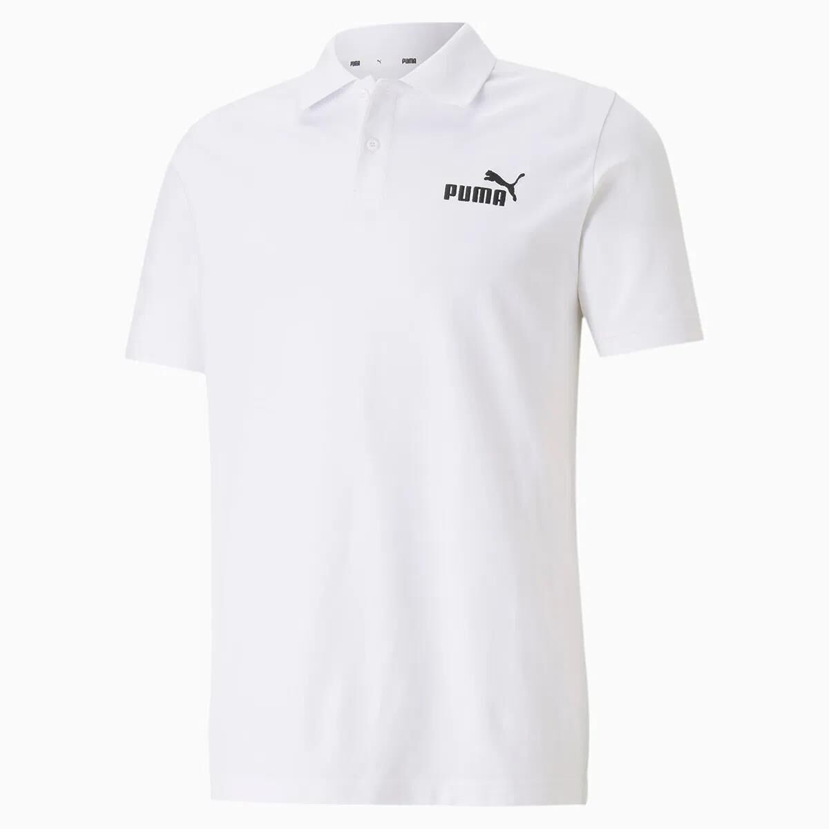 PUMA ESS PIQUE POLO WHITE ERKEK KISA KOL POLO