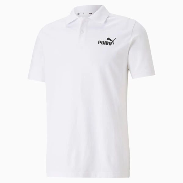 PUMA ESS PIQUE POLO PUMA WHITE ERKEK KISA KOL POLO