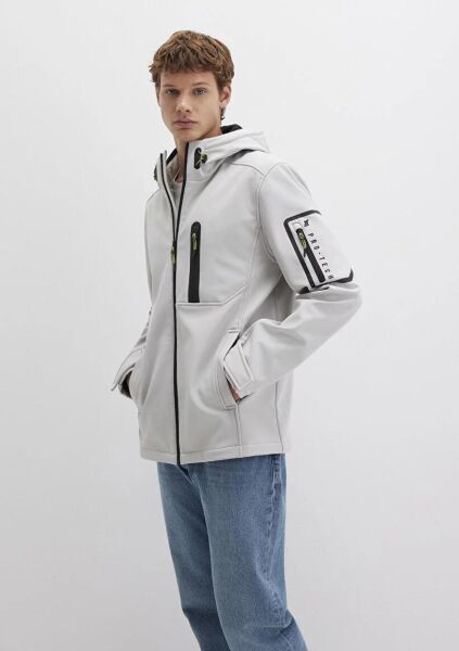 MAVİ KAPÜŞONLU CEKET ERKEK CEKET