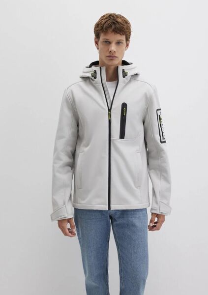 MAVİ KAPÜŞONLU CEKET ERKEK CEKET