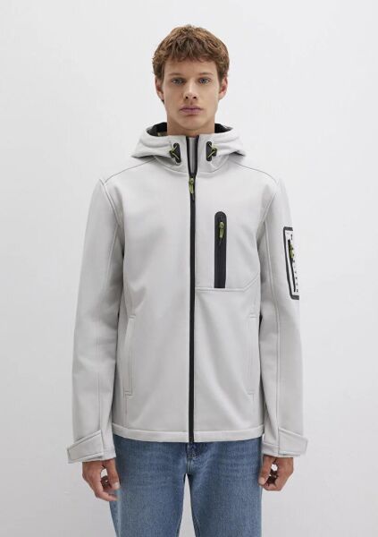 MAVİ KAPÜŞONLU CEKET ERKEK CEKET