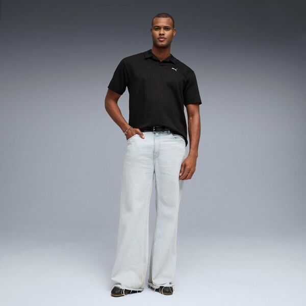 PUMA ESS ELEVATED MATERİAL POLO ERKEK POLO  T-SHIRT