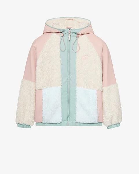 SKECHERS W OUTDOOR FLEECE FULL ZIP SHERPA KADIN CEKET