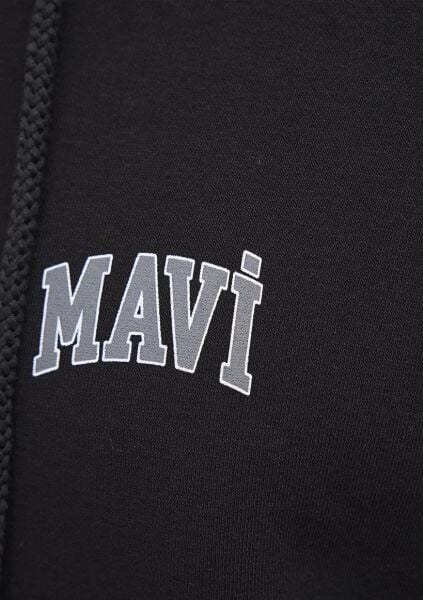 MAVİ LOGO ERKEK KAPÜŞONLU CEKET
