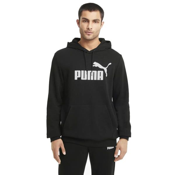 PUMA ESS BIG LOGO HOODIE TR PUMA BLACK ERKEK SWEATSHIRT