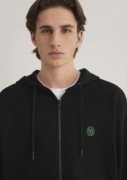 MAVİ ERKEK KAPÜŞONLU CEKET