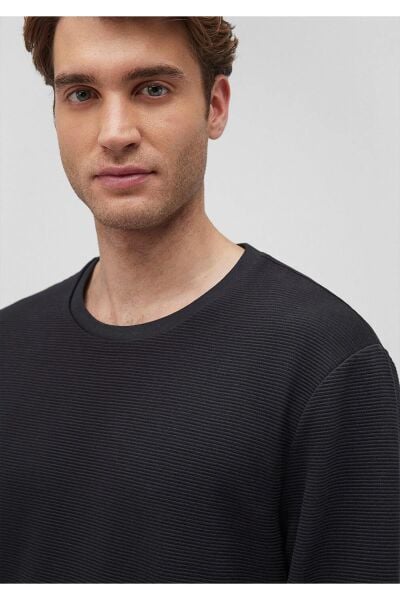 MAVİ UZUN KOL PENYE ERKEK UZUN KOL T-SHIRT