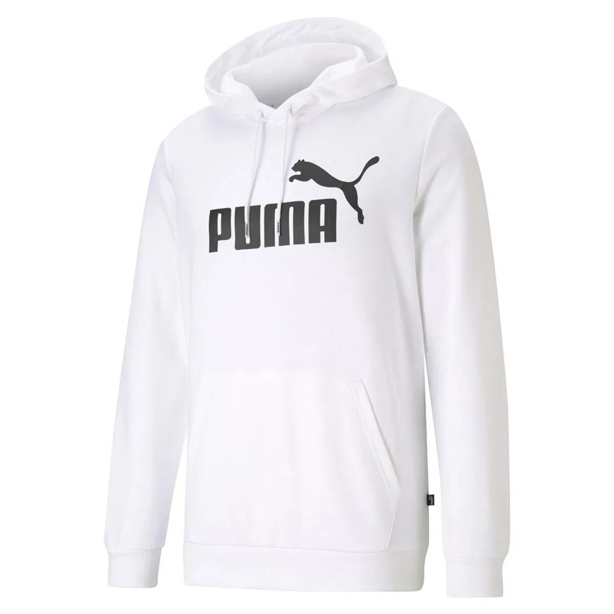 PUMA ESS BIG LOGO HOODIE TR PUMA WHITE ERKEK SWEATSHIRT