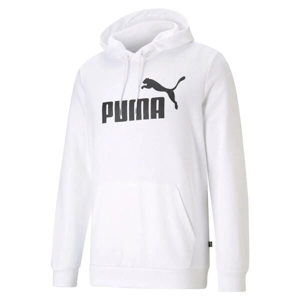 PUMA ESS BIG LOGO HOODIE TR PUMA WHITE ERKEK SWEATSHIRT