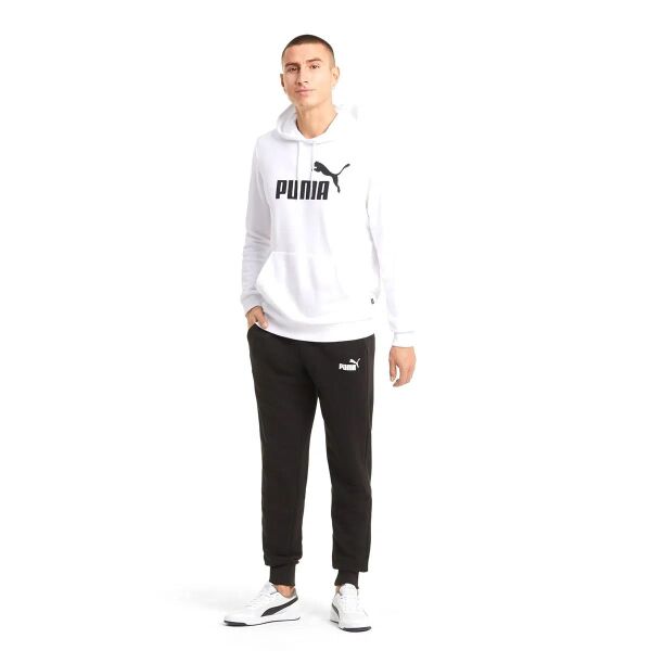 PUMA ESS BIG LOGO HOODIE TR PUMA WHITE ERKEK SWEATSHIRT