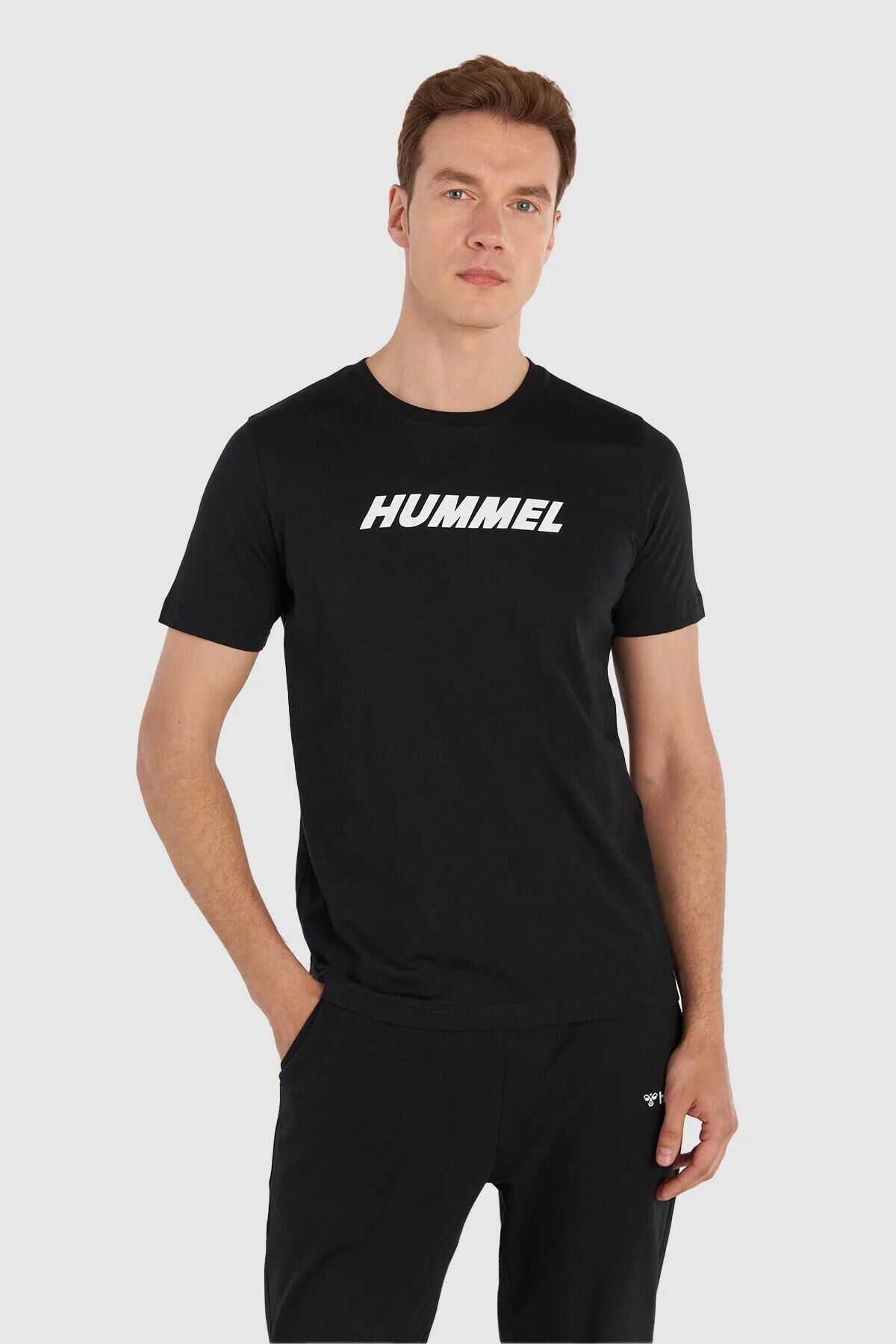 HUMMEL HMLELEMENTAL LOGO COTTON TEE ERKEK KISA KOL T-SHIRT