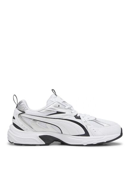 PUMA MİLENİO TECH PUMA WHİTE-PUMA BLACK-PUMA SİLVER UNISEX SNEAKER