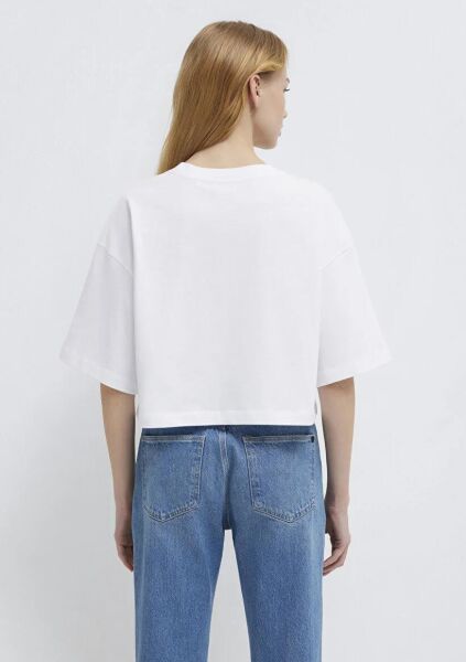 MAVİ CROP BASİC KADIN BASIC, SEMI BASIC