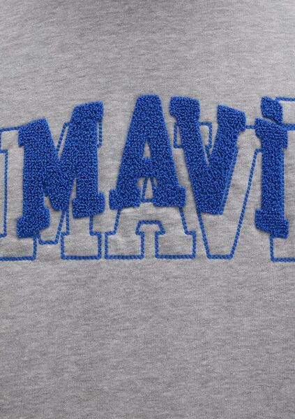 MAVİ ERKEK KAPÜŞONLU SWEATSHIRT