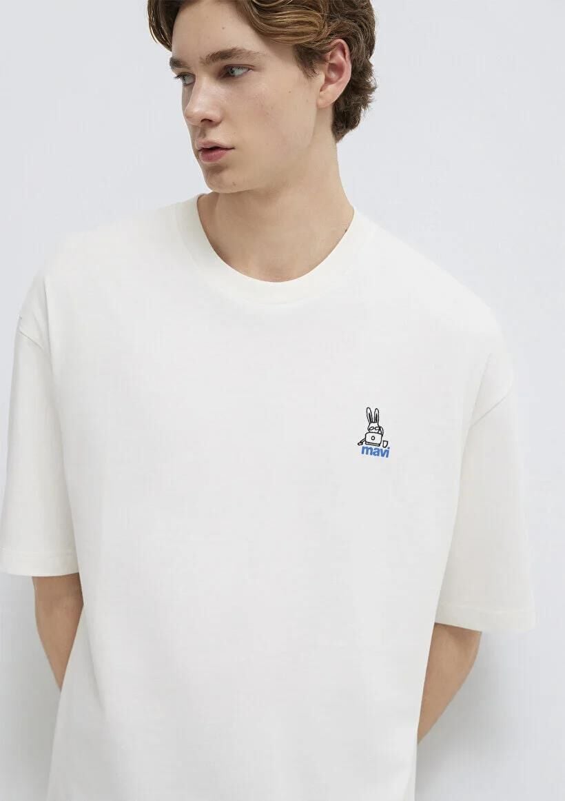 MAVİ LOGO ERKEK LOGO T-SHIRT