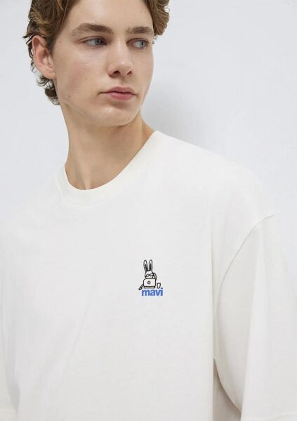 MAVİ LOGO ERKEK LOGO T-SHIRT