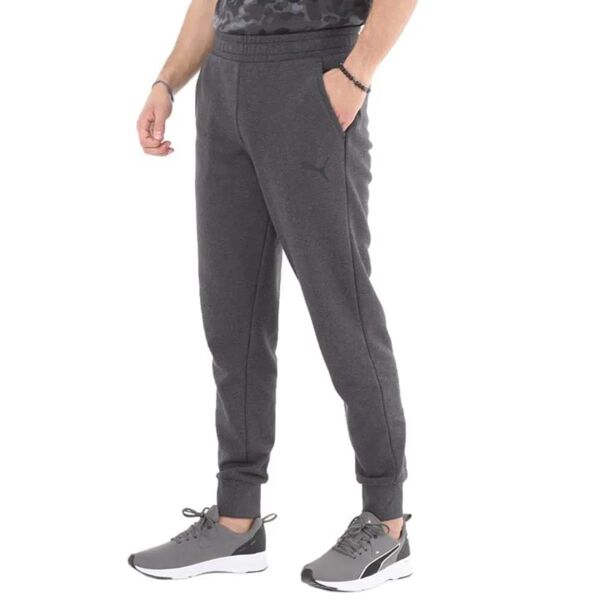 PUMA ESS LOGO PANTS TR CL DARK GRAY HEATHER-C ERKEK PANTOLON