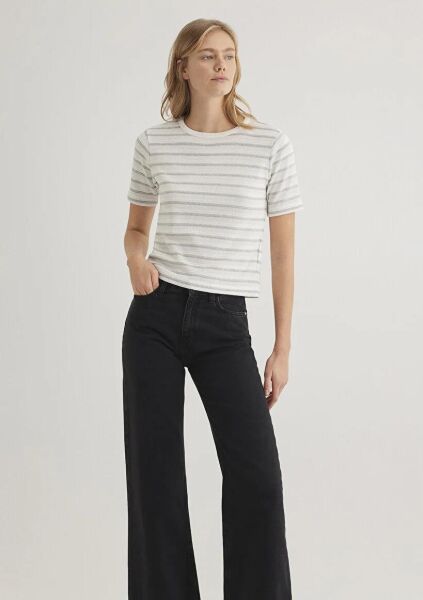 MAVİ BİSİKLET YAKA PENYE KADIN MODELLİ PENYE