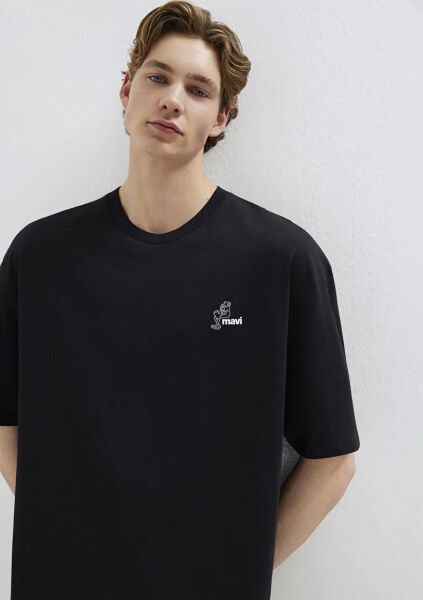 MAVİ LOGO ERKEK LOGO T-SHIRT