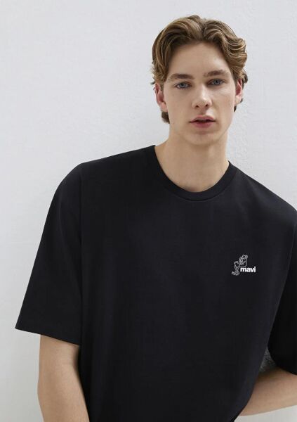 MAVİ LOGO ERKEK LOGO T-SHIRT