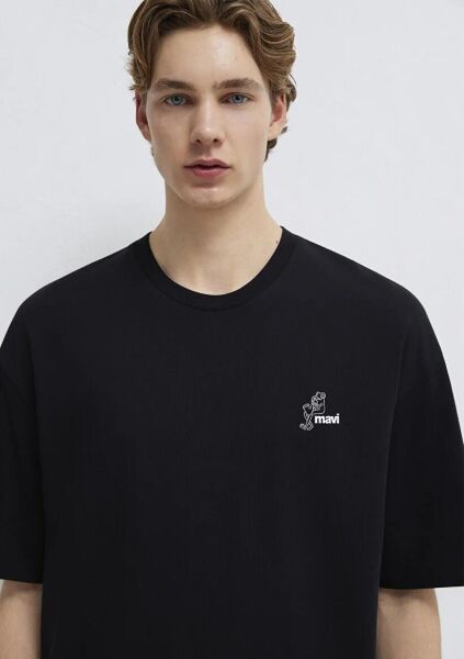 MAVİ LOGO ERKEK LOGO T-SHIRT