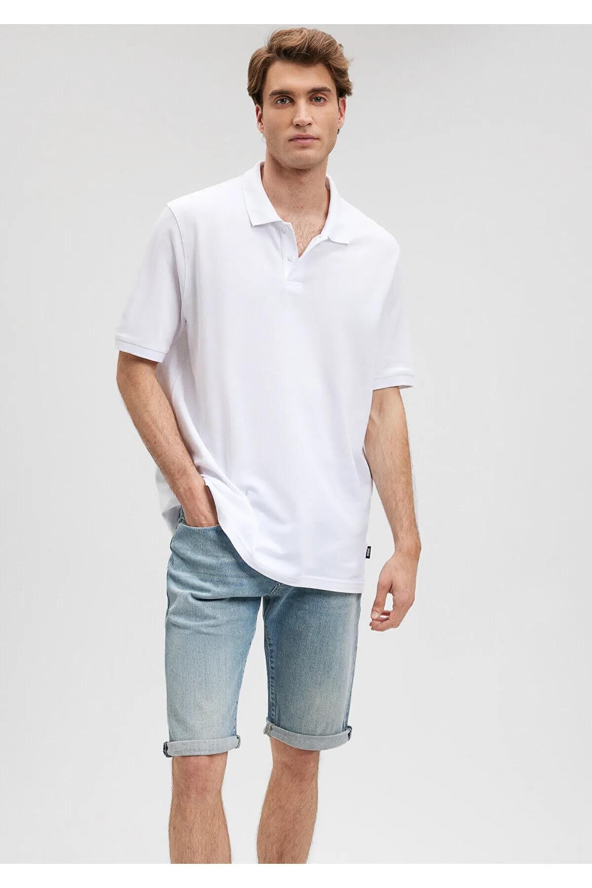 MAVİ POLO TİŞÖRT ERKEK POLO T-SHIRT