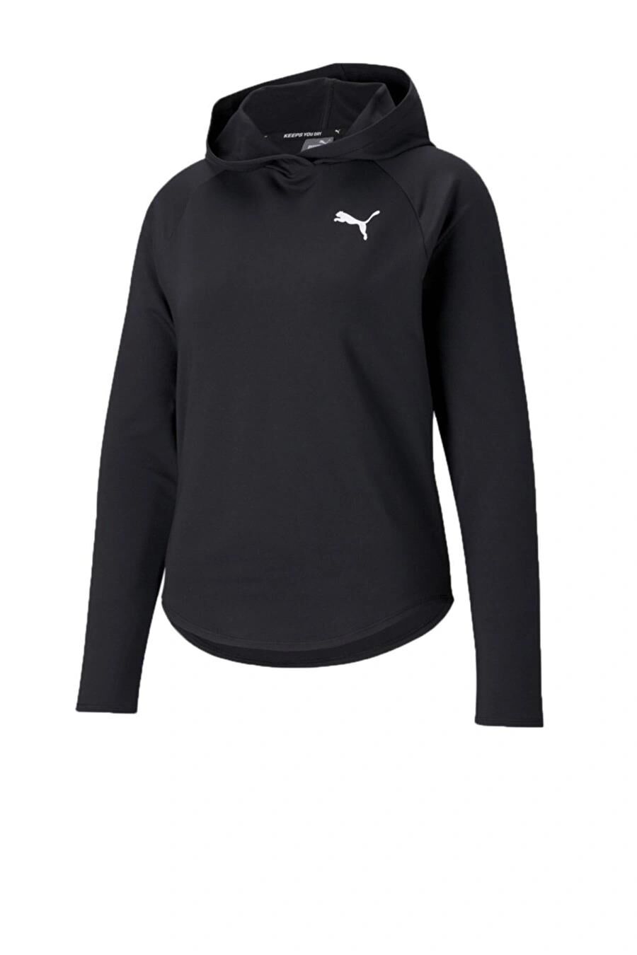 PUMA ACTIVE HOODIE PUMA BLACK KADIN SWEATSHIRT