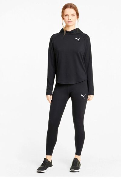 PUMA ACTIVE HOODIE PUMA BLACK KADIN SWEATSHIRT