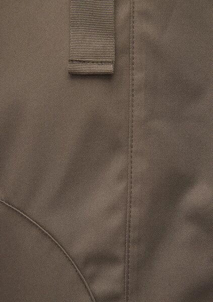 MAVİ KADIN KAPÜŞONLU MONT