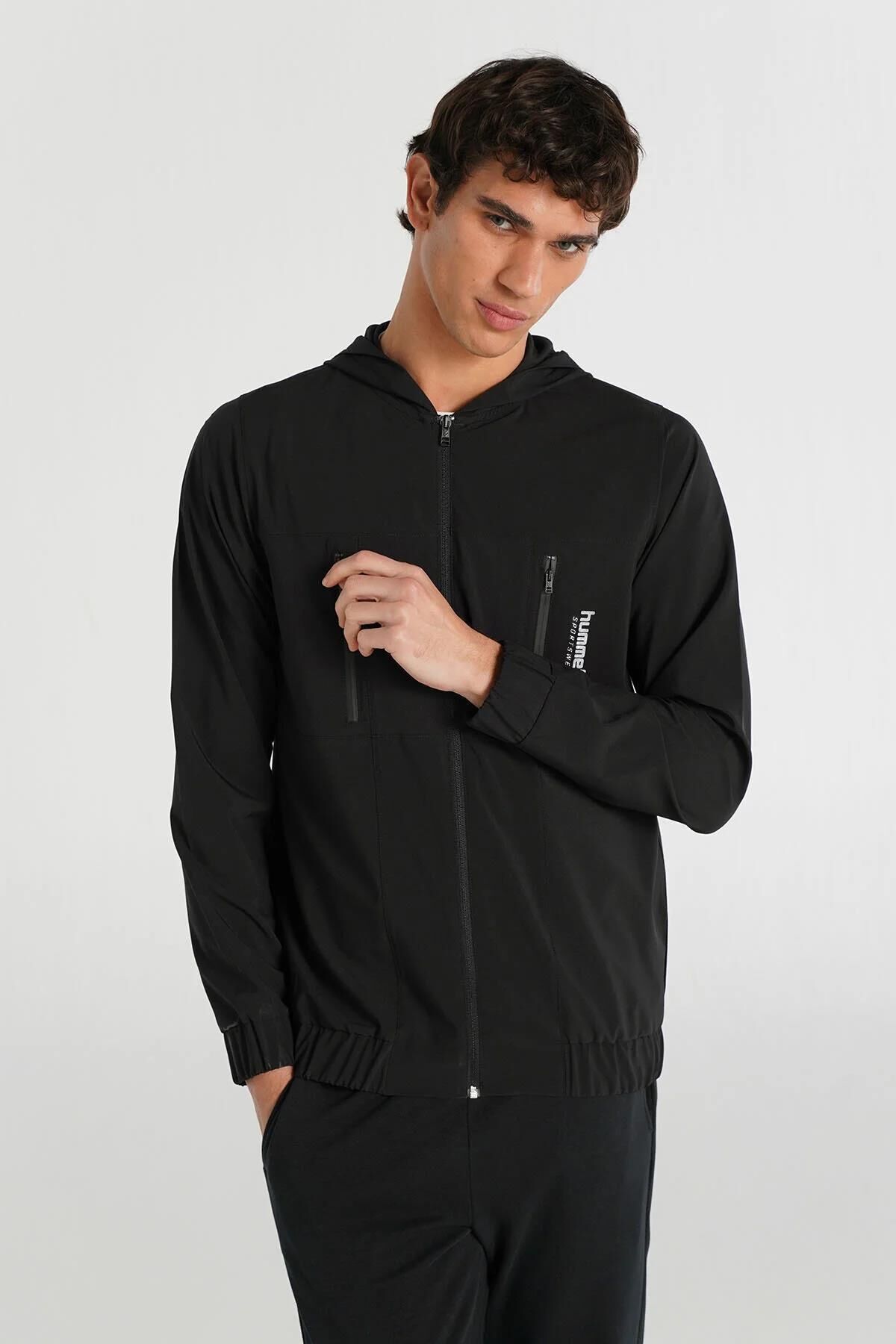 HUMMEL HMLJERRY ZIP HOODIE ERKEK FERMUARLI HOODIE