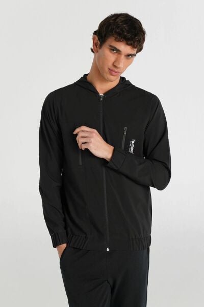 HUMMEL HMLJERRY ZIP HOODIE ERKEK FERMUARLI HOODIE