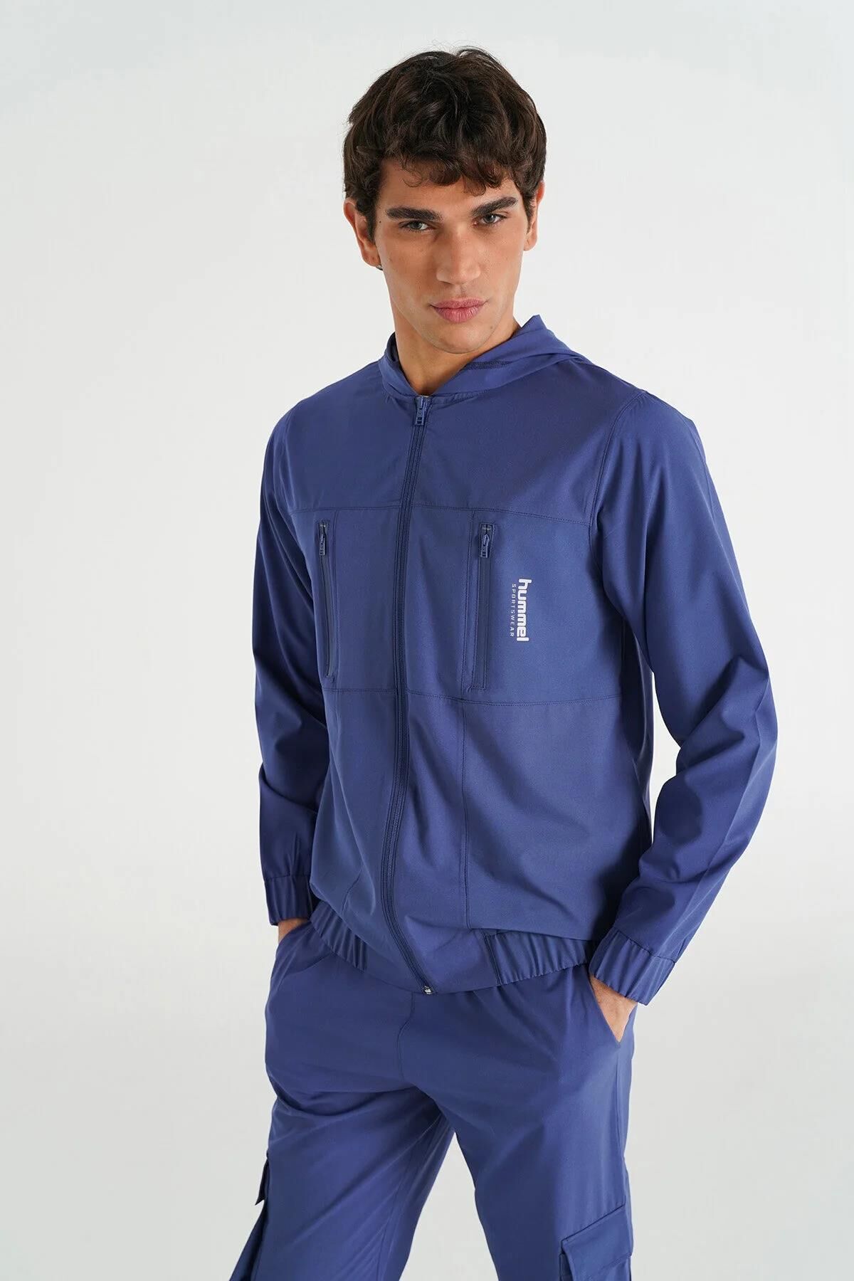 HUMMEL HMLJERRY ZIP HOODIE ERKEK FERMUARLI HOODIE