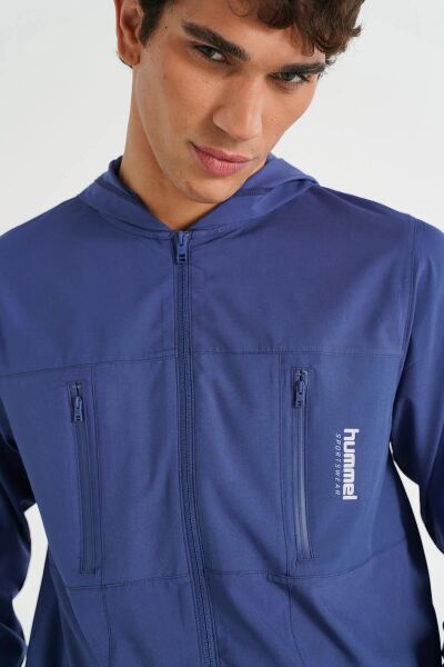 HUMMEL HMLJERRY ZIP HOODIE ERKEK FERMUARLI HOODIE
