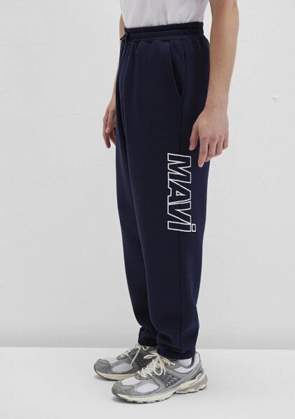 MAVİ BASKILI EŞOFMAN ALTI ERKEK EŞOFMAN ALTI