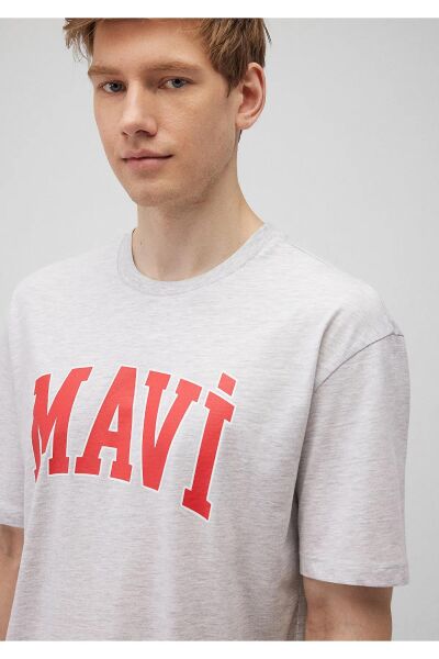 MAVİ MAVİ LOGO TİŞÖRT ERKEK LOGO T-SHIRT