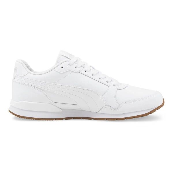 PUMA ST RUNNER V3 L PUMA WHITE-PUMA WHITE-GUM ERKEK SNEAKER