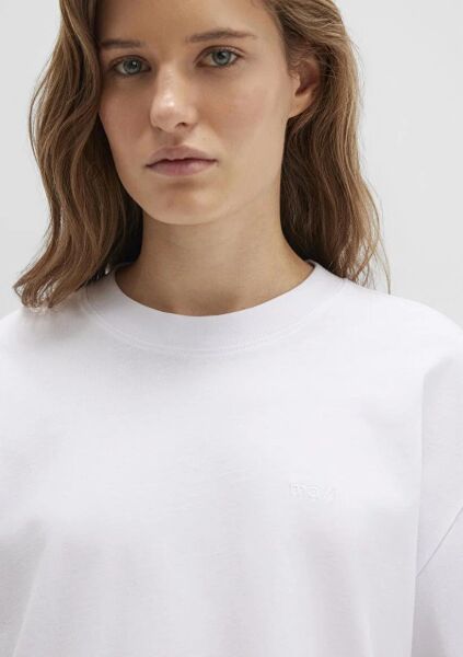 MAVİ M BASKILI KADIN LOGO T-SHIRT