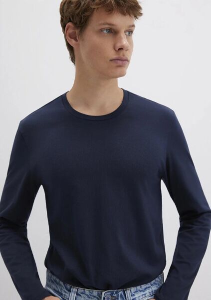 MAVİ UZUN KOL PENYE ERKEK BASIC, SEMI BASIC