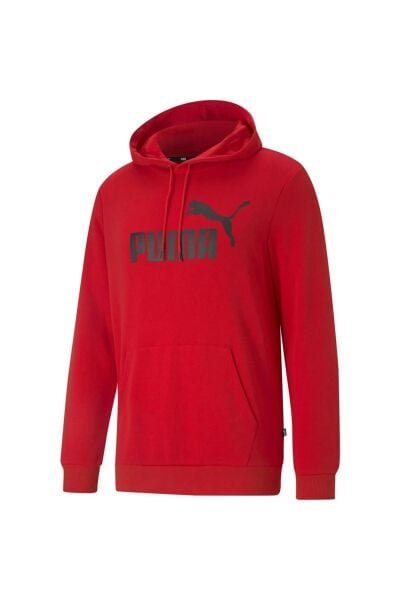 PUMA ESS BIG LOGO HOODIE TR HIGH RISK RED ERKEK SWEATSHIRT