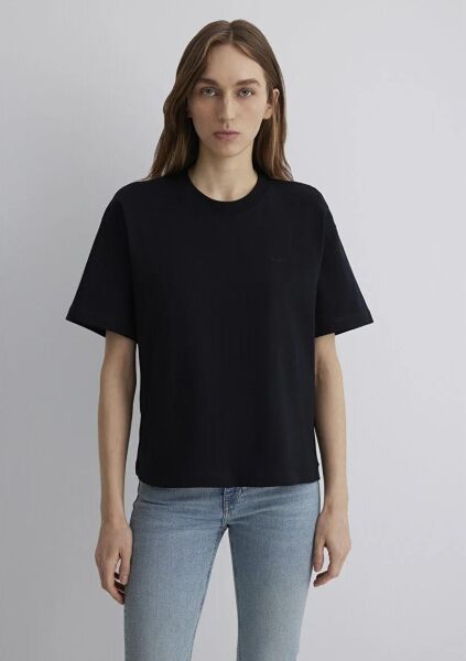 MAVİ M BASKILI KADIN LOGO T-SHIRT