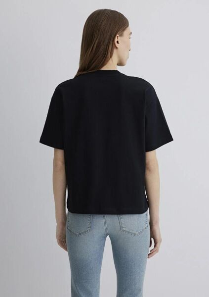 MAVİ M BASKILI KADIN LOGO T-SHIRT