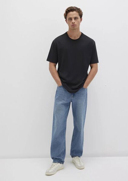 MAVİ KISA KOL TİŞÖRT ERKEK BASIC, SEMI BASIC