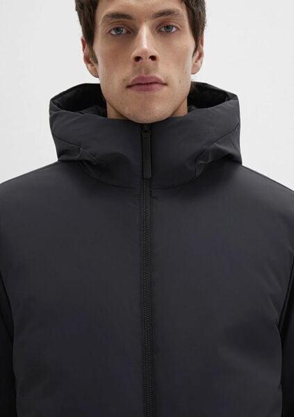 MAVİ KAPÜŞONLU CEKET ERKEK CEKET