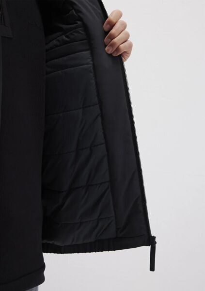 MAVİ ERKEK KAPÜŞONLU MONT