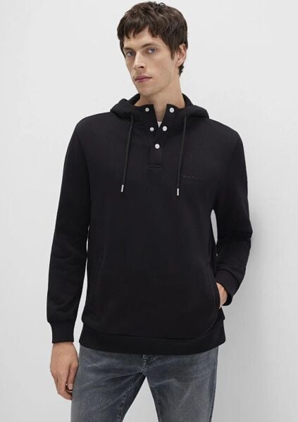 MAVİ ERKEK KAPÜŞONLU SWEATSHIRT
