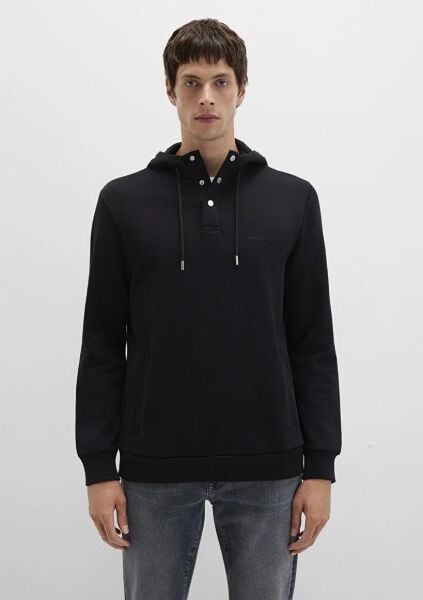 MAVİ ERKEK KAPÜŞONLU SWEATSHIRT